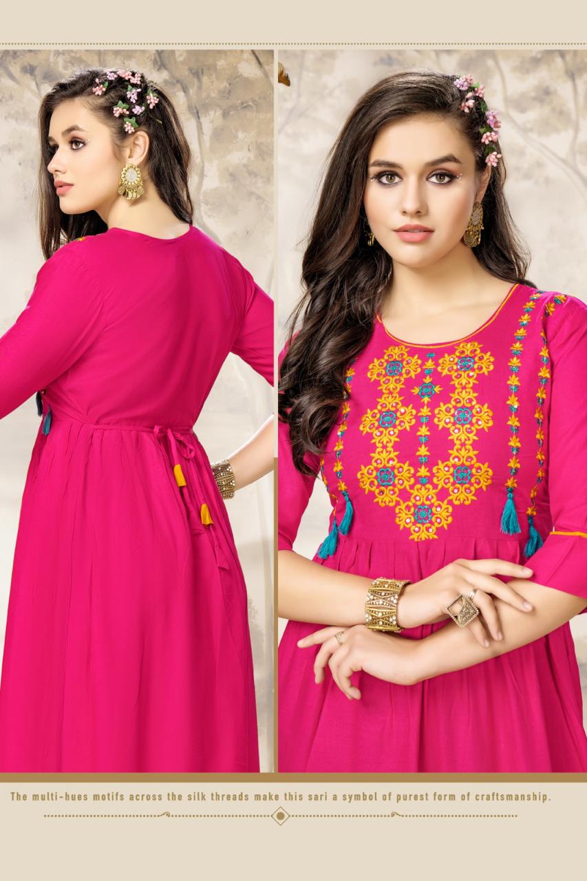 Samiksha By Hirwa Designer Kurti Catalog 